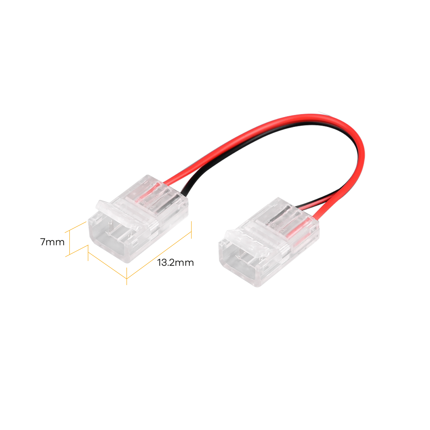 IP65 4" Clear Jumper Connector 5PK