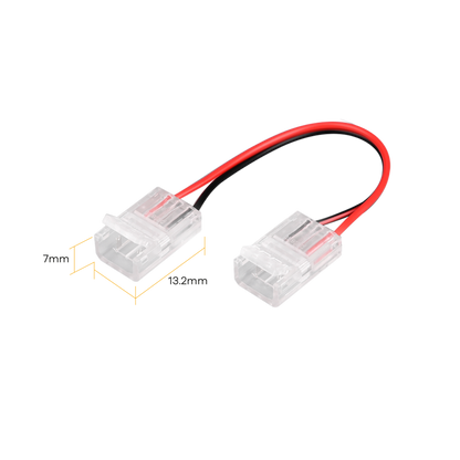IP65 4" Clear Jumper Connector 5PK