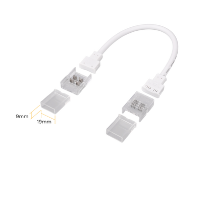 IP68 RGBWW 6" Clear Jumper Connector 5PK