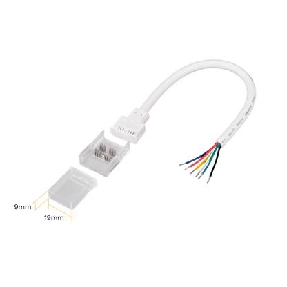 IP68 RGBWW Clear Power Starter 5PK