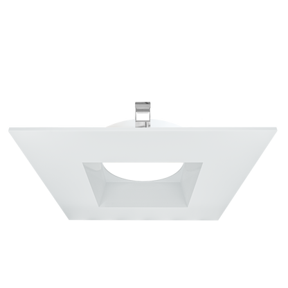 4 Inch White Square Trim