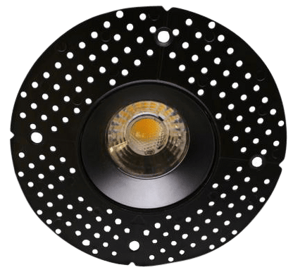 3.5” Round Trimless Luminaire (Black)