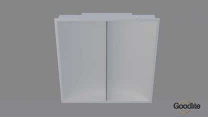 2X2 Center Line Troffer + Em